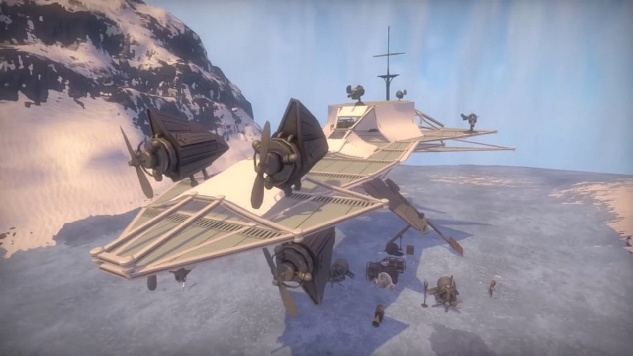 Worlds adrift - trailer: so vielfältig können die selbstbau-schiffe sein