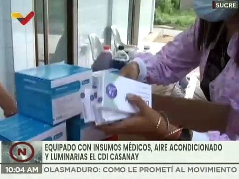 Sucre | A través del Sistema 1x10 de Buen Gobierno fue rehabilitada la planta física del CDI Casanay