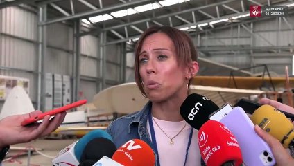 El primer avión eléctrico en España completa con éxito su primer vuelo en Sabadell