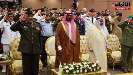 وزير الدفاع الشيخ طلال الخالد شهد حفل تخرج دورة القيادة والأركان المشتركة الـ 26