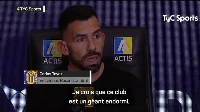 Rosario Central - Tevez veut réveiller un géant endormi et s'inspirer d'Antonio Conte