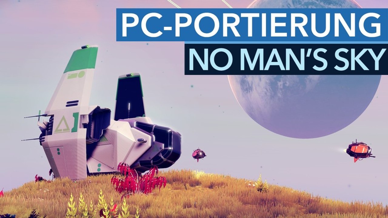 No Man's Sky - Video: Ersteindruck zur PC-Technik des Weltallspiels [Update]