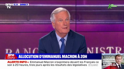 Michel Barnier: "Il faut qu'Emmanuel Macron change de méthode et de politique"