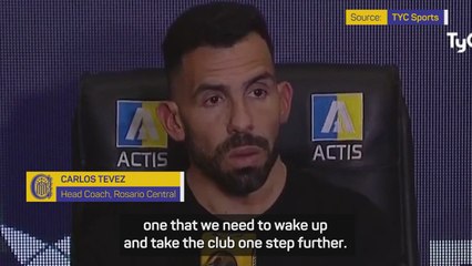 Rosario boss Tevez vows to 'awake sleeping giant'