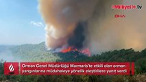 OGM'den yangın söndürme uçakları ile açıklama