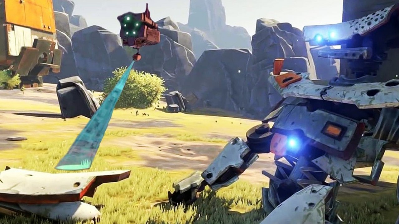 The signal from tölva  - gameplay im ankündigungs-trailer