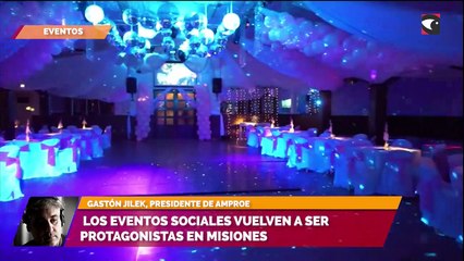 Los eventos sociales vuelven a ser protagonistas en Misiones