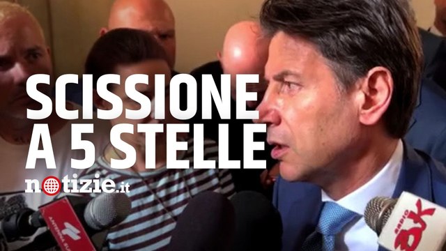 Scissione nel Movimento 5 stelle, parla Giuseppe Conte: “Non accetto lezioni da Luigi Di Maio”
