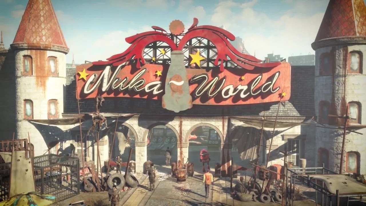 Fallout 4: nuka world - launch-trailer zeigt neue waffen, fraktionen und landschaften