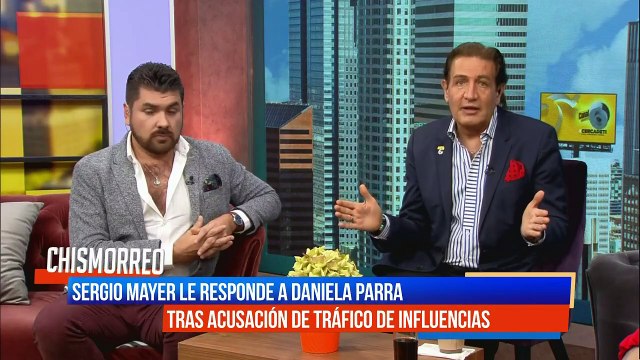 ¿Tráfico de influencias? Sergio Mayer le responde a Daniela Parra