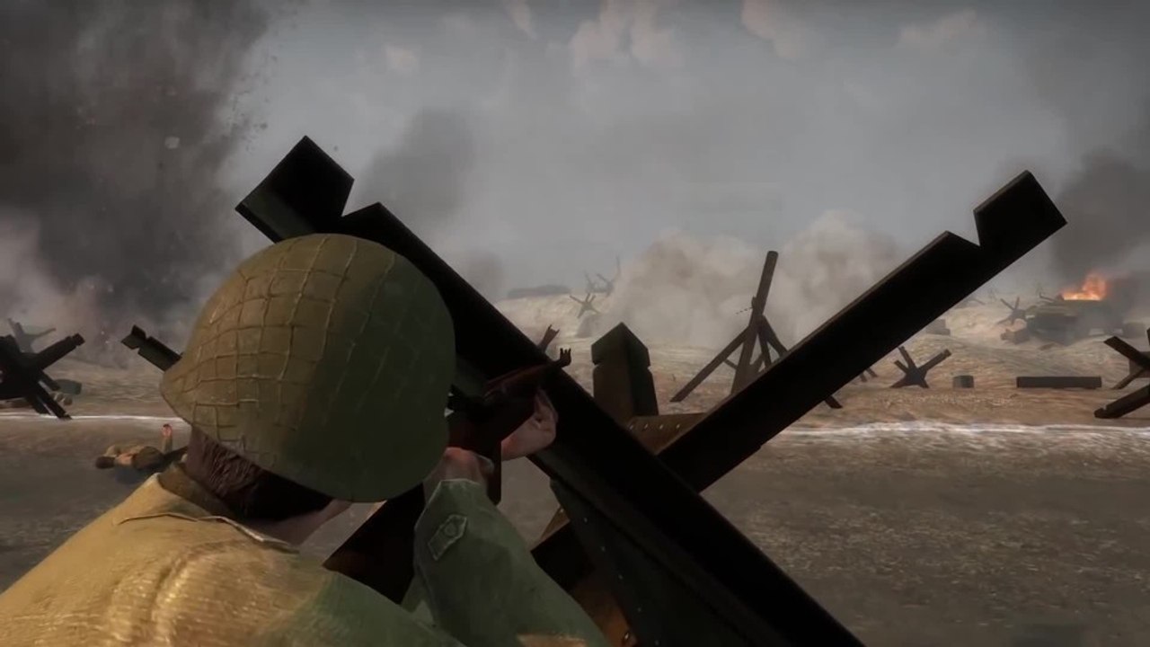 Day of infamy - gameplay-trailer zeigt normandie-level