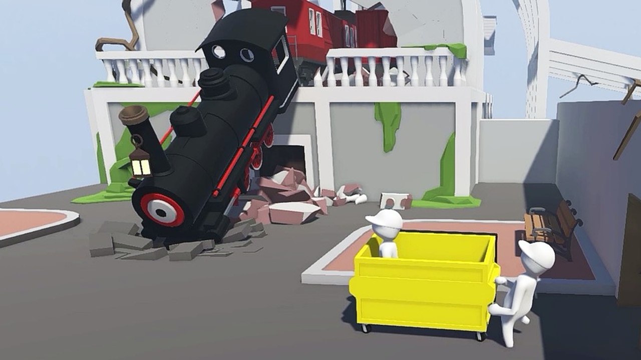 Human: fall flat - launch-trailer