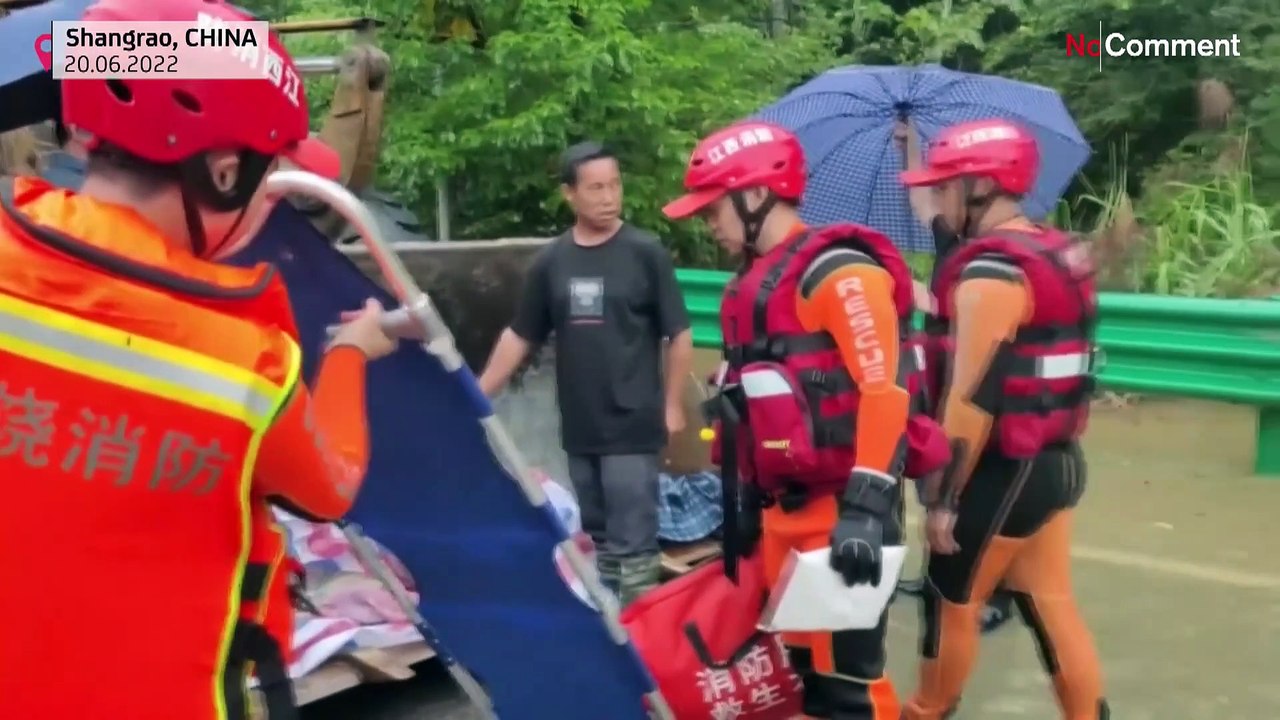 Hochwasser in China: Erste Warnstufe 'Rot' in diesem Jahr