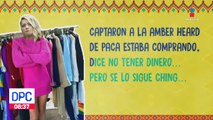 Captan a Amber Heard comprando en tienda de rebajas | Manolo