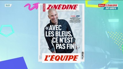 La Une historique de L'Equipe pour les 50 ans de Zinédine Zidane - Foot - L'Equipe Zinédine