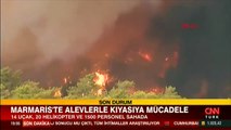 Marmaris'te orman yangını: Bölgede son durum!