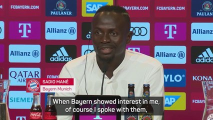 Mane 'didn't think twice' about joining Bayern