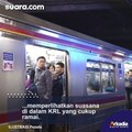 Heboh 2 Penumpang KRL Adu Mulut Ini Saling Injak Gegara Ogah Dipanggil Nenek