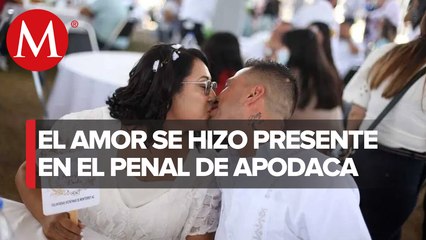 Vamos a ser prudentes y tolerantes'; celebran boda comunitaria en el penal de Apodaca
