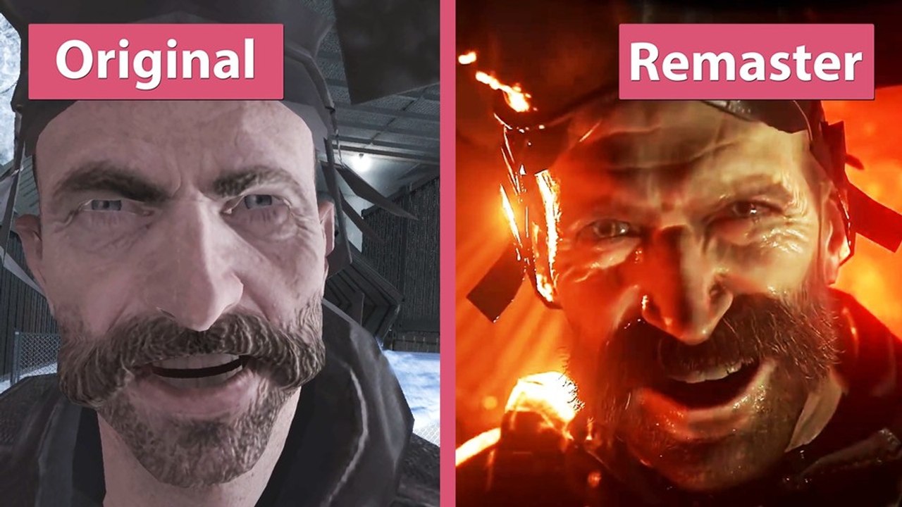 Call of Duty: Modern Warfare - Grafik von Original und Remastered im Trailer-Vergleich