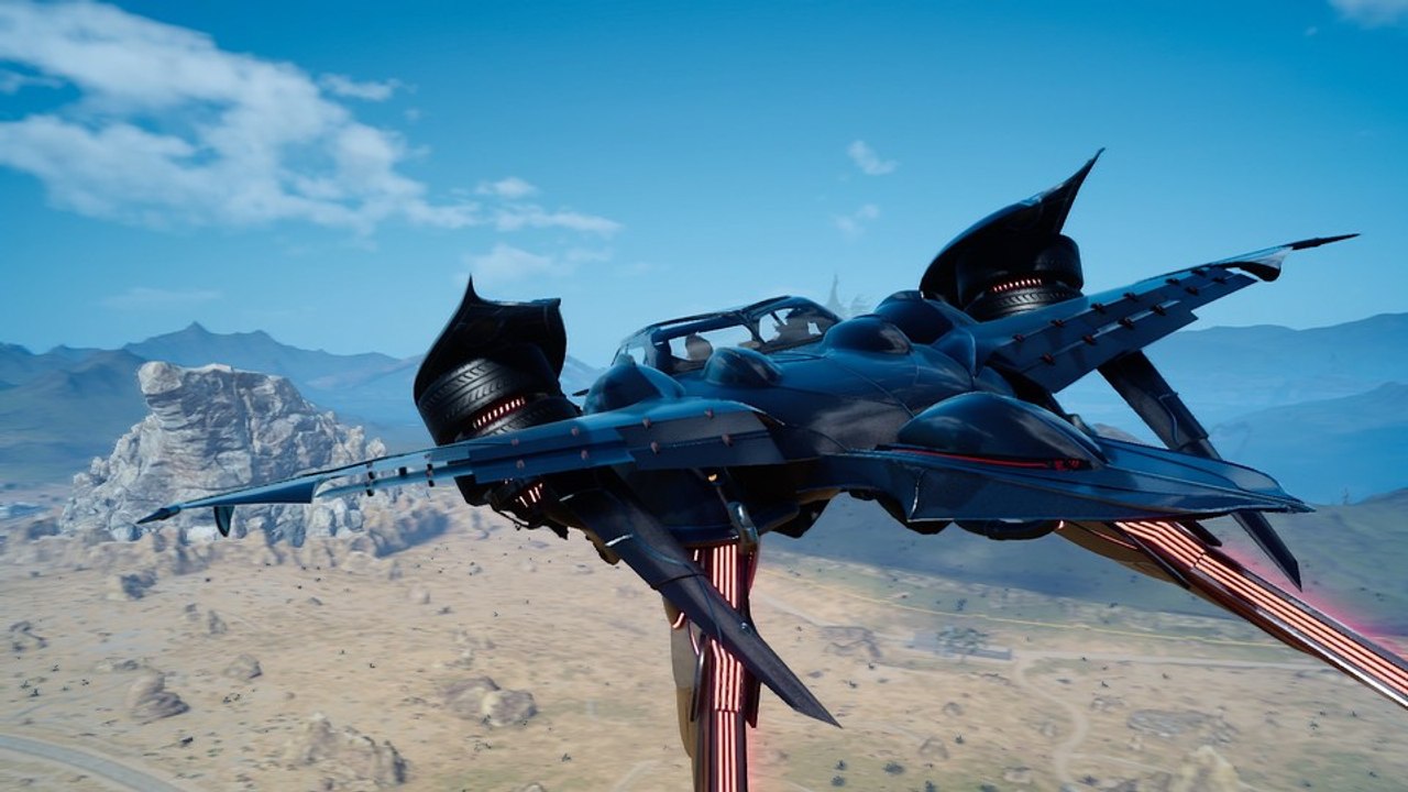 Final Fantasy 15 - Trailer zum Flugauto Regalia Type-F