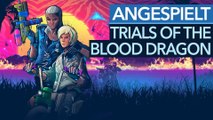 Trials of the Blood Dragon - Angespielt: Ersteindruck zum Trash-Ableger des Motorradspiels