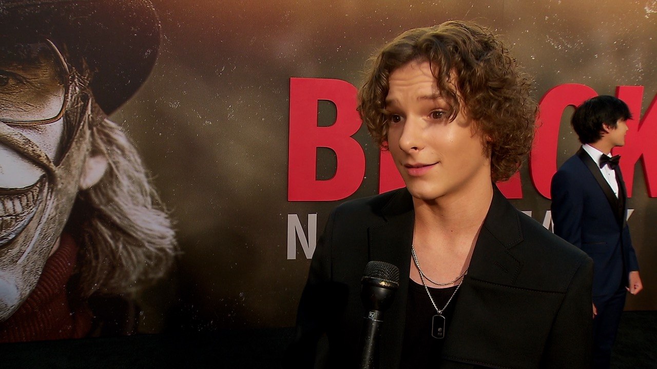 Black Phone Premiere Mason Thames Interview