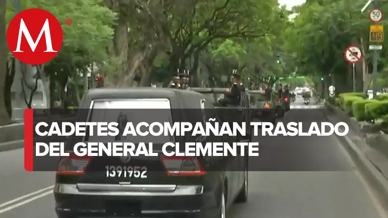 Trasladan cuerpo del General Gerardo Clemente desde Mérida, Yucatán