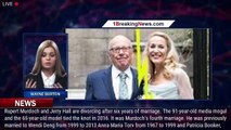 Rupert Murdoch, Jerry Hall Divorcing After 6 Years of Marriage - 1breakingnews.com
