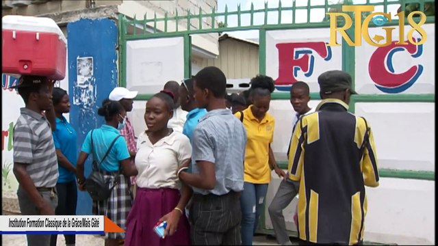 3èm jounen egzamen ofisyèl 9èm ane fondamantal nan Sant Institution Formation Classique de la Grâce.