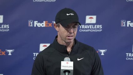 GOLF: PGA Tour: Travelers Championship Rory McIlroy news conference