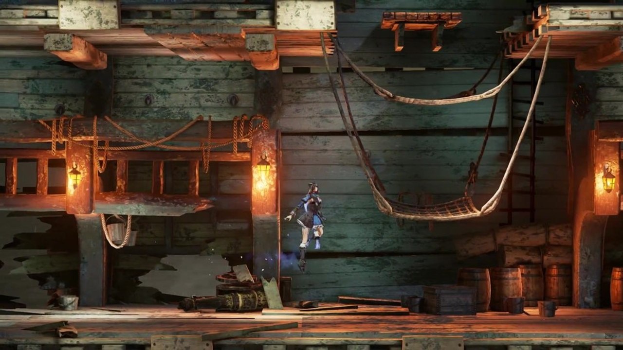 Bloodstained: ritual of the night - gameplay-trailer aus der entwicklung