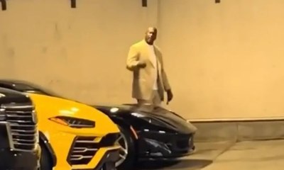 Michael Jordan asks young fans to stop recording him and denies their request for a photo, but is still kind to them