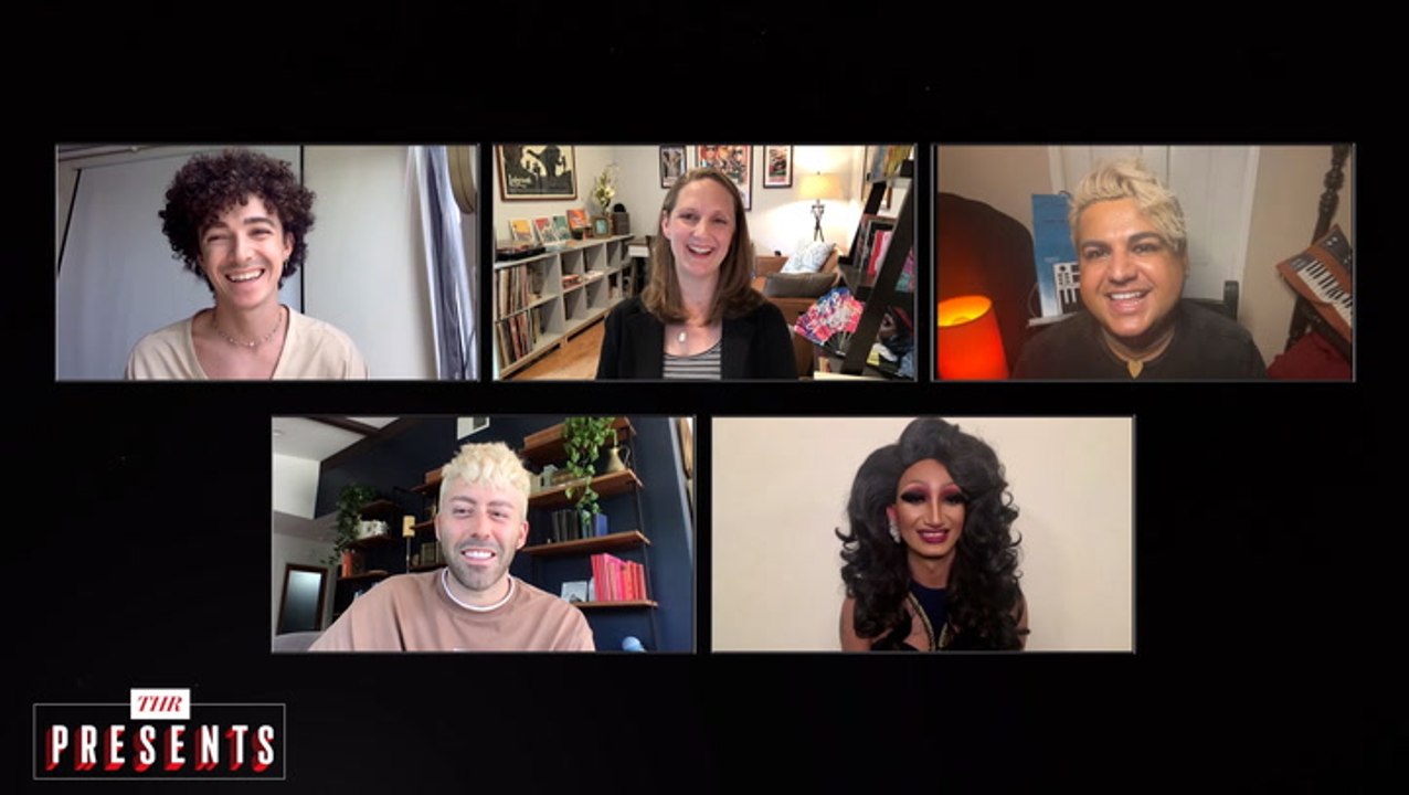 'RuPaul's Drag Race' THR Presents Q&A With Angeria Paris VanMicheals, Jamie Martin, Leland, and Gabe Lopez