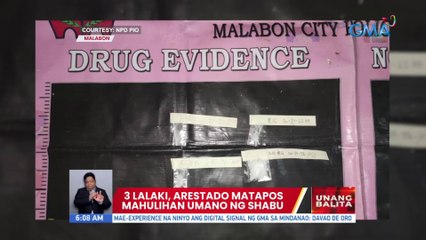 Download Video: 3 lalaki, arestado matapos mahulihan umano ng shabu | UB