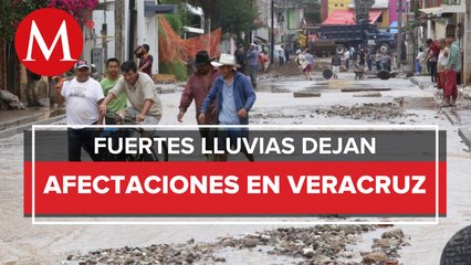 Se desbordan ríos y arroyos en Veracruz por Onda Tropical 6