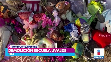 Ordenan la demolición de la Escuela Robb en Uvalde, Texas