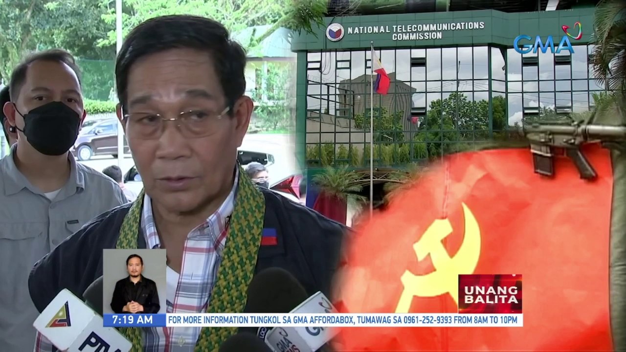 Ilang website na konektado umano sa CPP-NPA-NDF at mga terorista, pina-block ni Esperon | UB