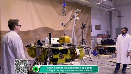 Sonda InSight ganha mais algumas semanas "de vida" em Marte