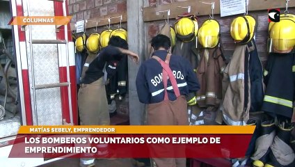 Los bomberos voluntarios como ejemplo de emprendimiento