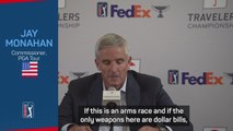 PGA Tour Commissioner Monahan attacks financial 'arms race' with LIV Golf