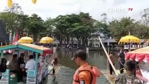 Jutaan Benih Ikan Ditebar Kepolisian Resor Garut Dalam Rangka HUT Bhayangkara ke-76