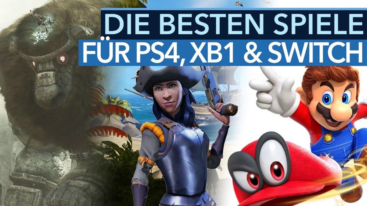 E3 2017: Konsolen-Hits - Video: Die besten Exklusiv-Spiele für PS4, Xbox One & Switch
