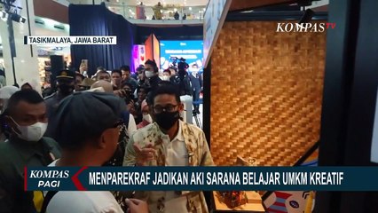 Download Video: Gelar Apresiasi Kreasi Indonesia 2022, Sandiaga Uno Dukung Produk UMKM Mendunia