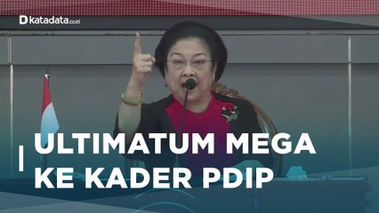 Megawati Ancam Pecat Kader PDIP Main Dua Kaki