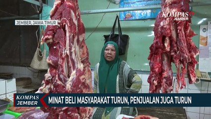Harga Daging di Jember Sapi Turun Karena Wabah PMK