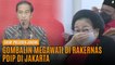 Ehem! Presiden Jokowi Gombalin Megawati di Rakernas PDIP di Jakarta