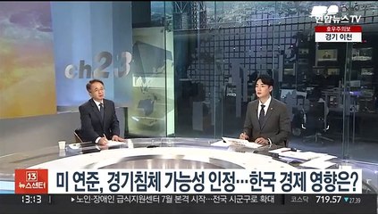 Descargar video: [김대호의 경제읽기] 미 연준, 경기침체 가능성 인정…한국 경제 영향은?