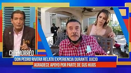 "Fueron días muy estresantes" Pedro Rivera sobre juicio