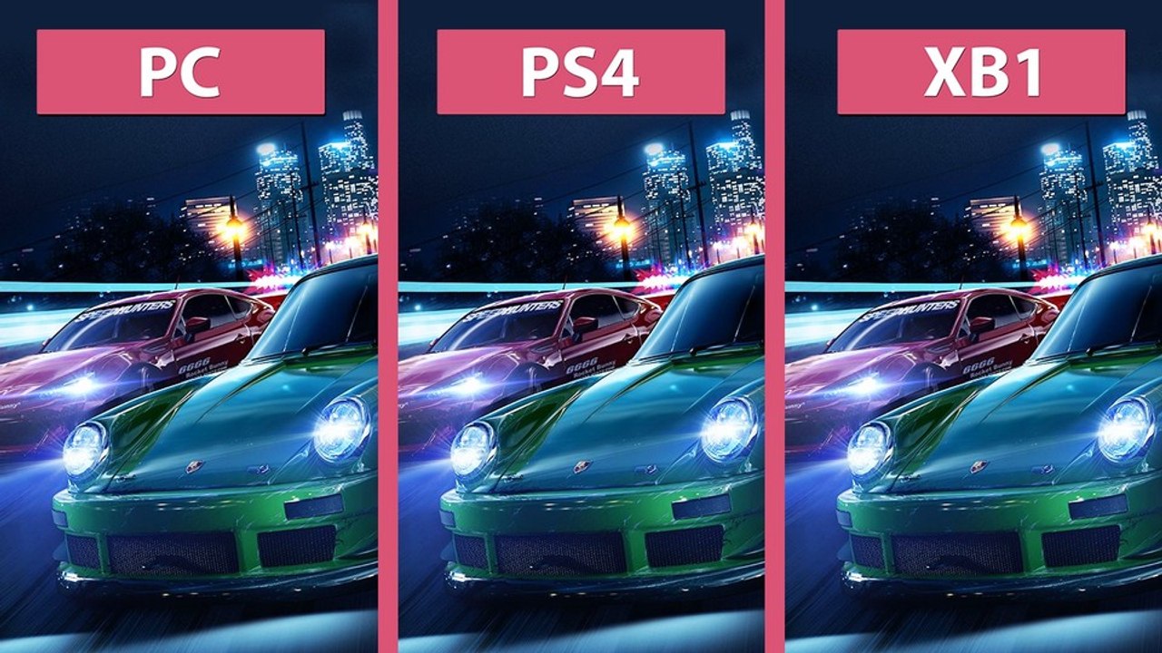 Need for Speed - PC gegen PS4 und Xbox One im Grafik-Vergleich